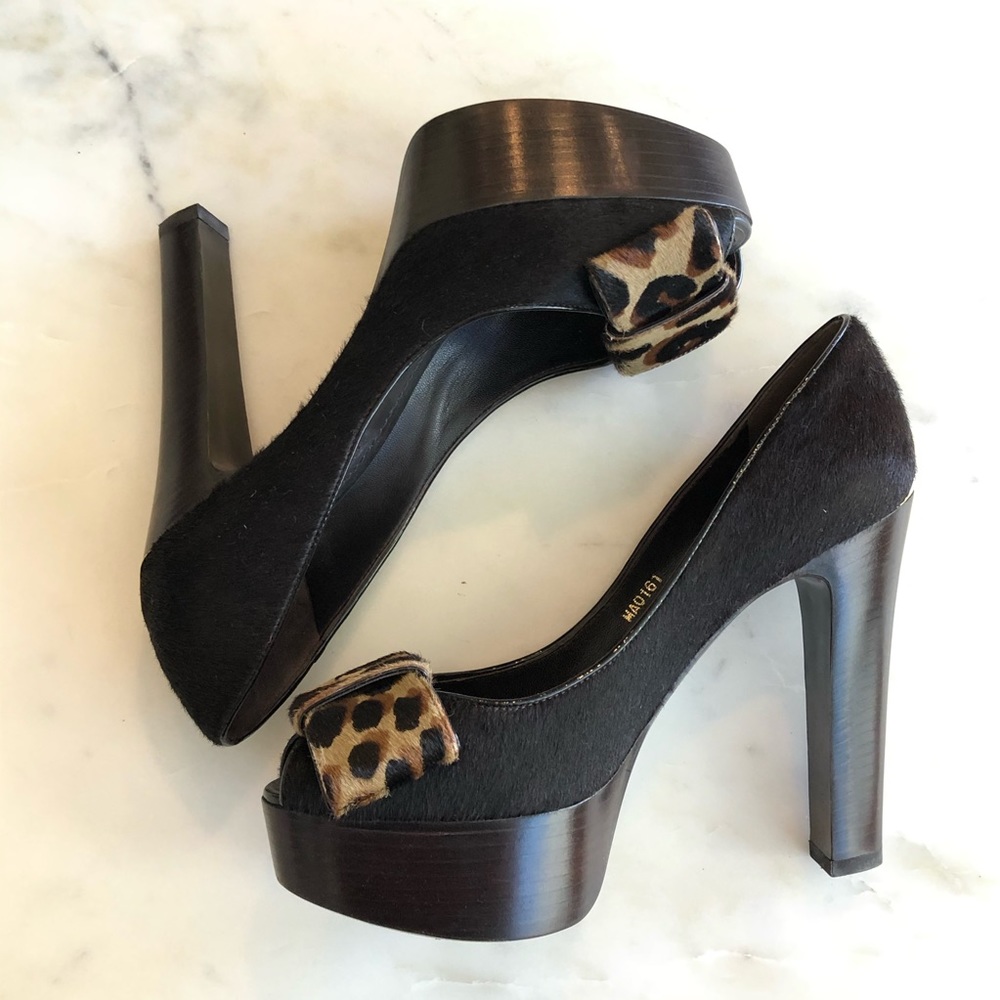 Louis Vuitton Donna Open Toe Pump 9cm size 37